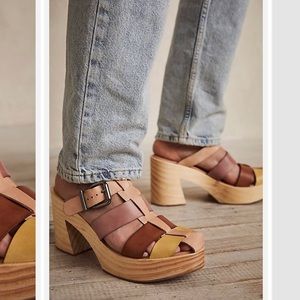 Free People Bellevue clogs